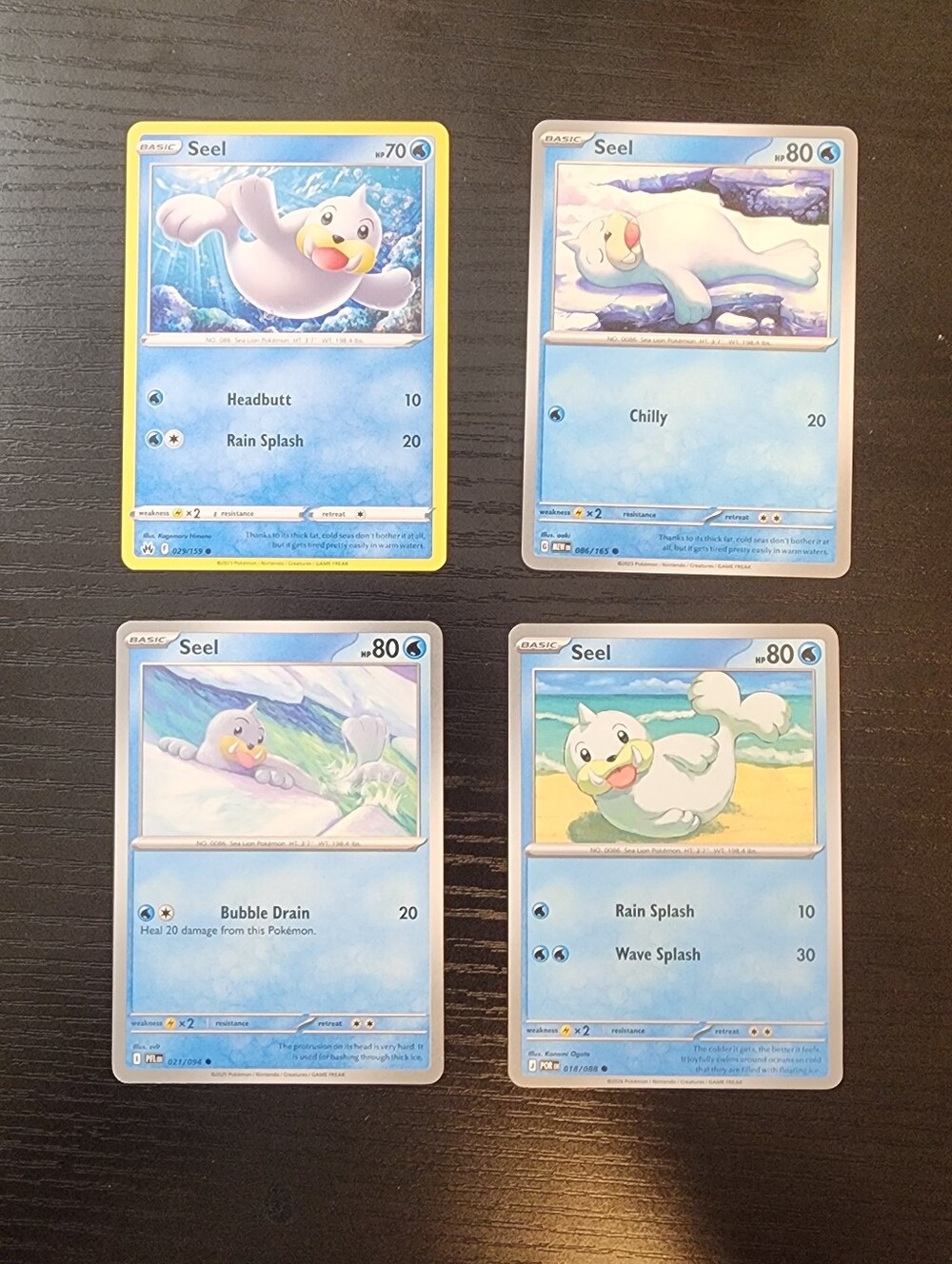 Pokemon Seel Set